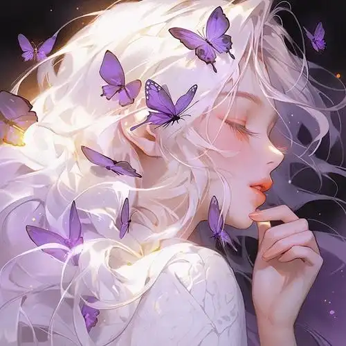 暗黑系双人情侣动漫头像 左图